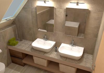 Planification de salle de bain en 3D